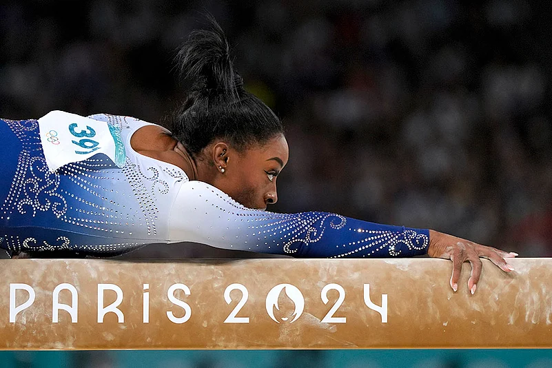2024 Paris Olympics Day 10_womens artistic gymnastics individual balance beam finals