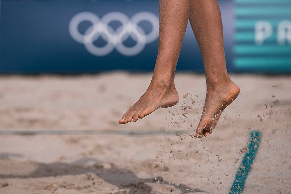 2024 Paris Olympics Day 5 Photo gallery_Womens beach volleyball match