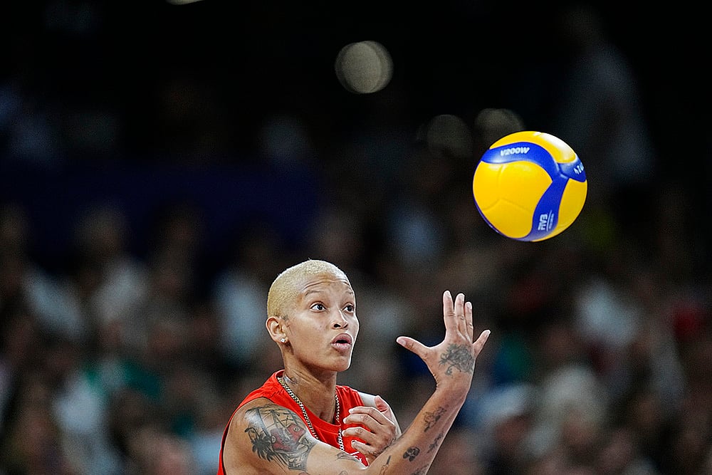 2024 Paris Summer Olympics Day 9 Photo Gallery_womens volleyball match between Italy and Turkey