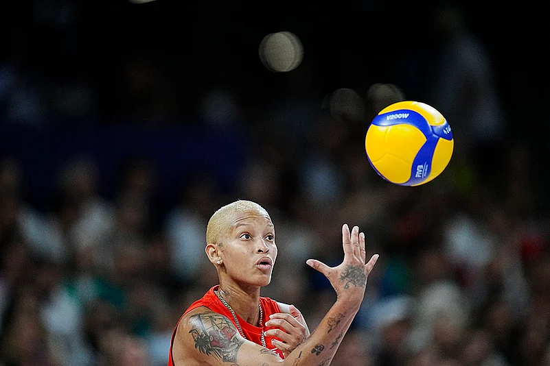 2024 Paris Summer Olympics Day 9 Photo Gallery_womens volleyball match between Italy and Turkey