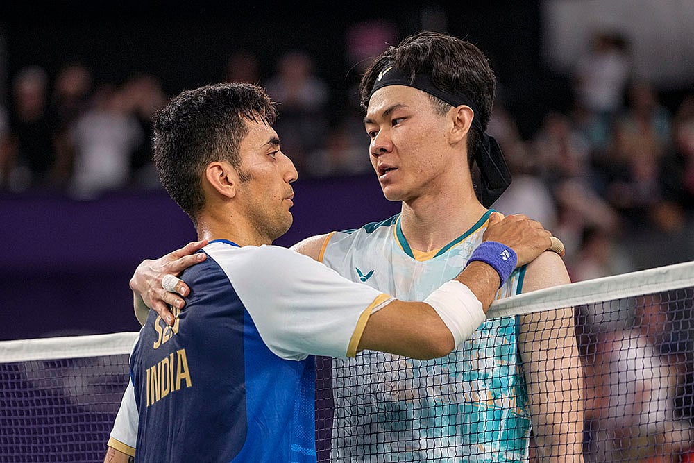 2024 Paris Olympic Games Badminton Lakshya Sen vs Lee Zii Jia_2