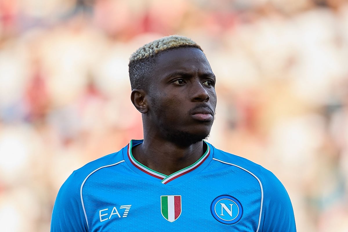 Victor Osimhen has been left out of Napoli's official Serie A squad