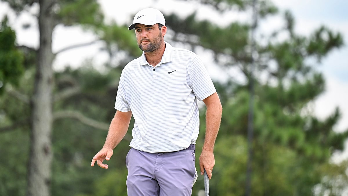 Tour Championship leader, Scottie Scheffler