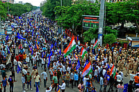 Beyond The Sub-Categorisation Verdict, The Need For A Renewed Social Justice Agenda Getty Images : Bhim Sena activists hold a protest rally against the Supreme Court's August 1 decision on the issue of SC-ST reservation