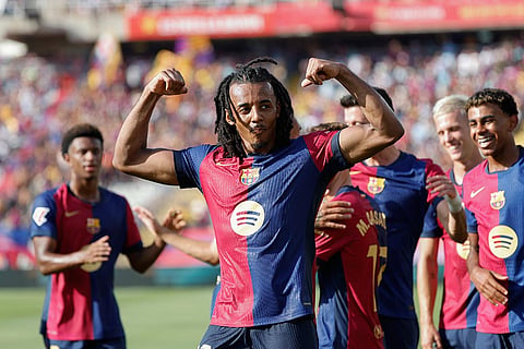 Barcelona's Jules Kounde