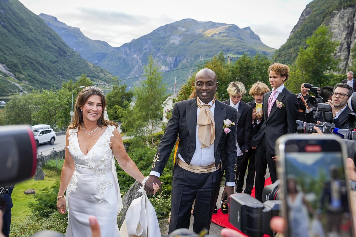 Princess Martha and Durek Verett