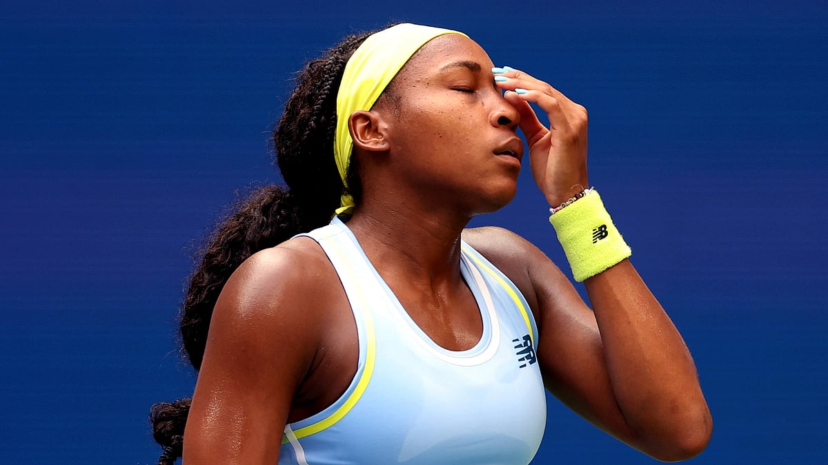 Coco Gauff is out of the US Open after her defeat to Emma Navarro