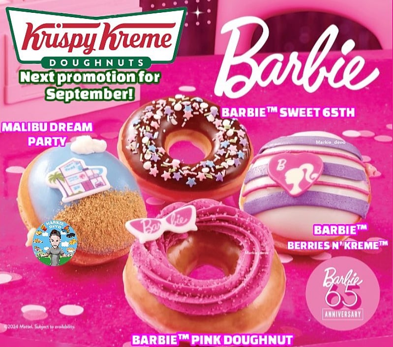 Barbie Donuts Krispy Kreme