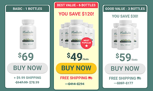 Plantsulin Pricing