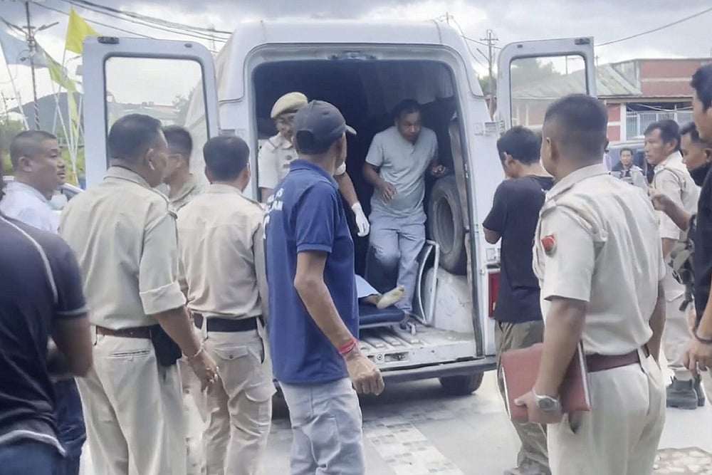  suspected Kuki militants attacked Koutruk villagers, in Imphal