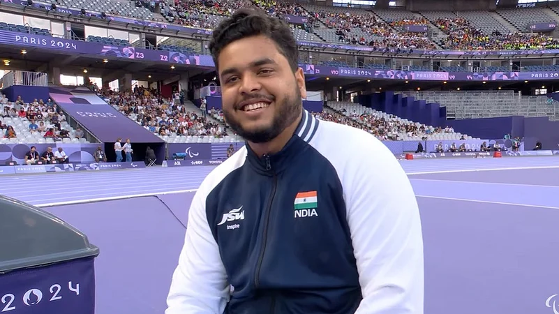 yogesh-kathuniya-indian-para-athlete-paris-paralympics-discus-throw-screengrab