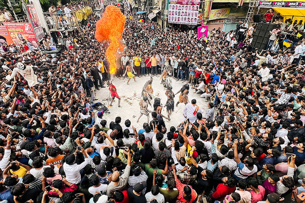 Marbat festival procession