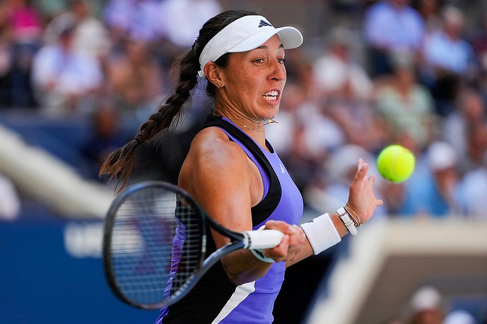 US Open tennis championships 2024 Jessica Pegula vs Diana Shnaider_3