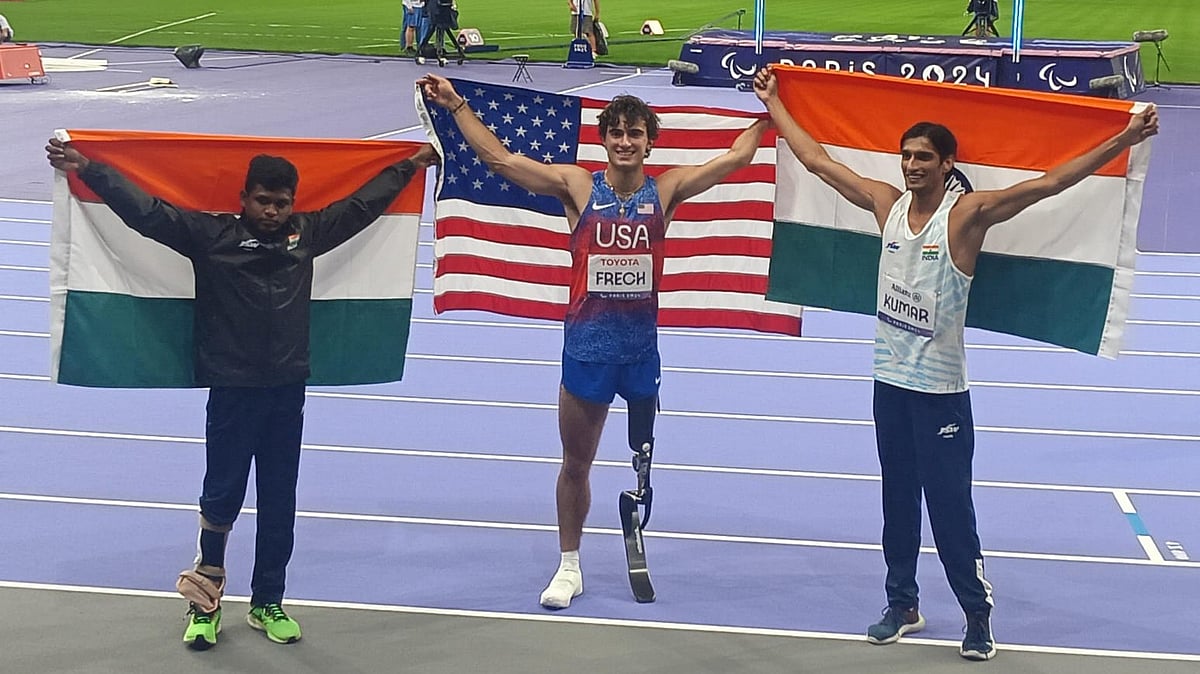 Omprakash Mundra : Sharad cleared 1.88m while Mariyappan's best effort was 1.85m. World record holder Frech Ezra of the USA won the gold.