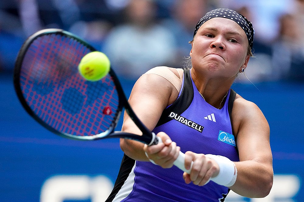 US Open tennis championships 2024 Jessica Pegula vs Diana Shnaider_2