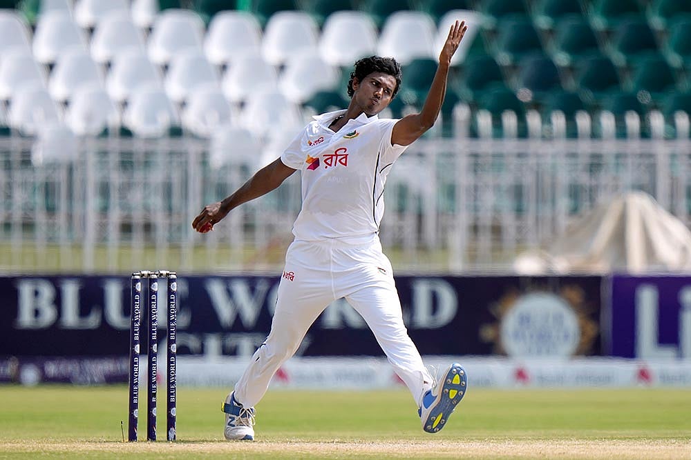 Bangladeshs Hasan Mahmud
