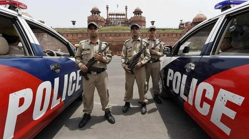 Delhi Police personnel on duty.(Representational image) |