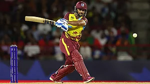 File : West Indies cricketer Nicholas Pooran.