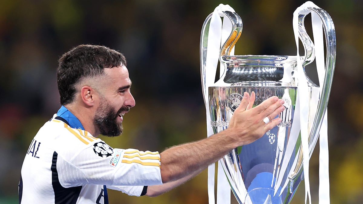 Dani Carvajal is the joint-most decorated player in Champions League history, with six titles