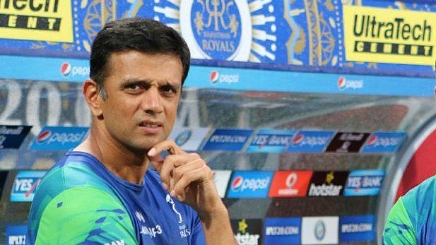 X/@rajasthanroyals : Rahul Dravid file photo during his Rajasthan Royals mentorship.