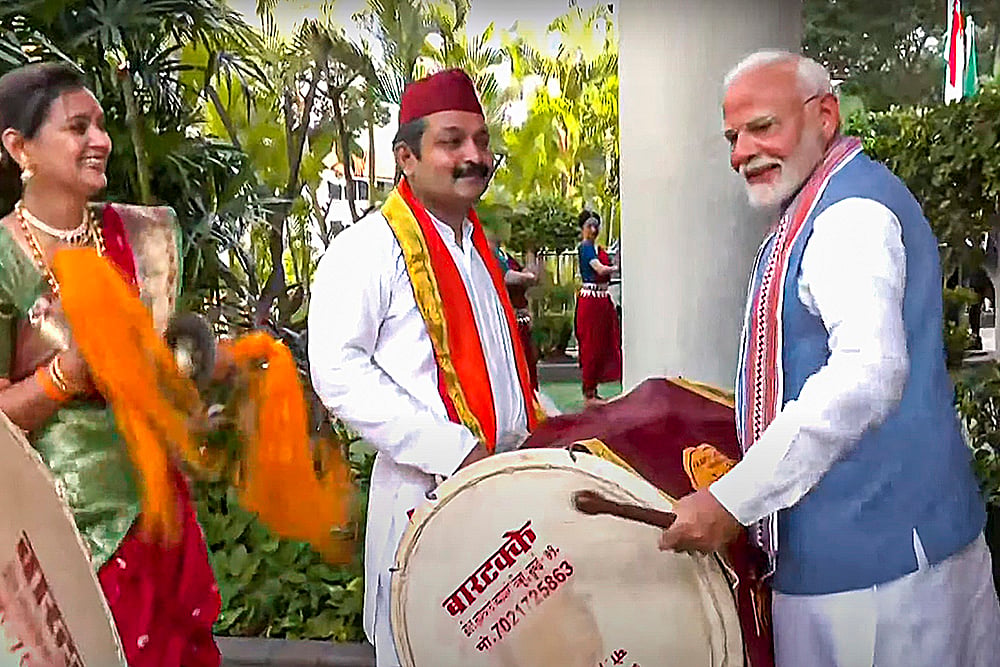 Prime Minister Narendra Modi in Singapore