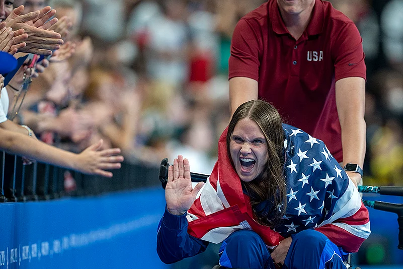 2024 Paris Paralympic Games Day 6 Best Photo_Womens 100m Backstroke -S9