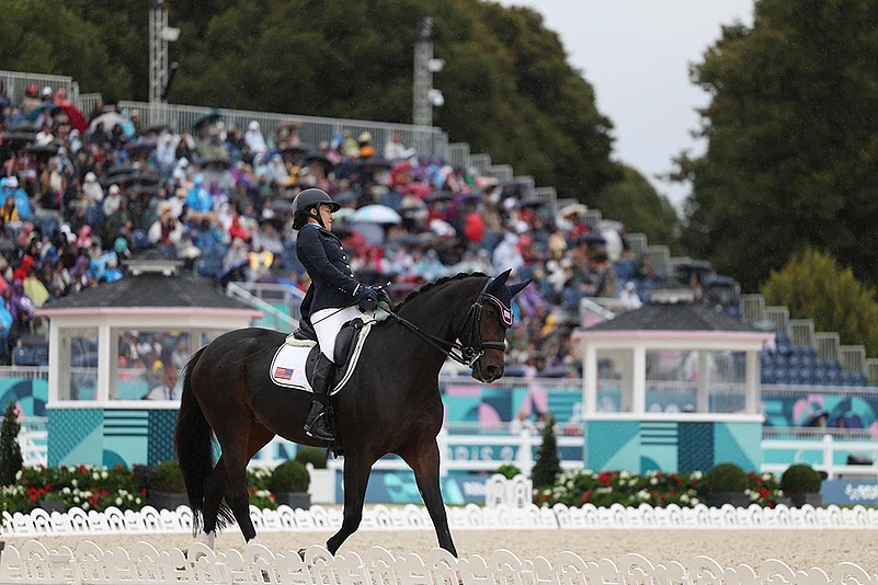 2024 Paris Paralympic Games Day 6 Best Photo_Equestrian grade III individual event
