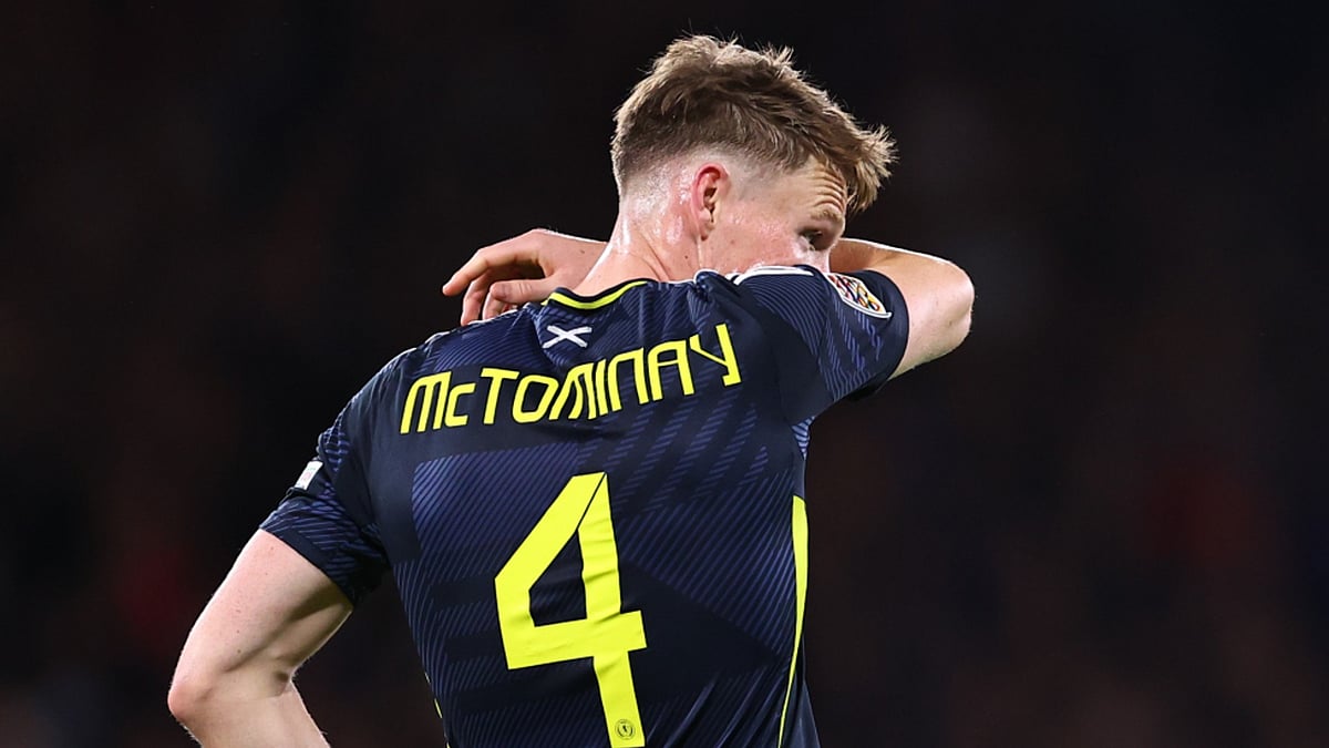 Scott McTominay was on the losing side