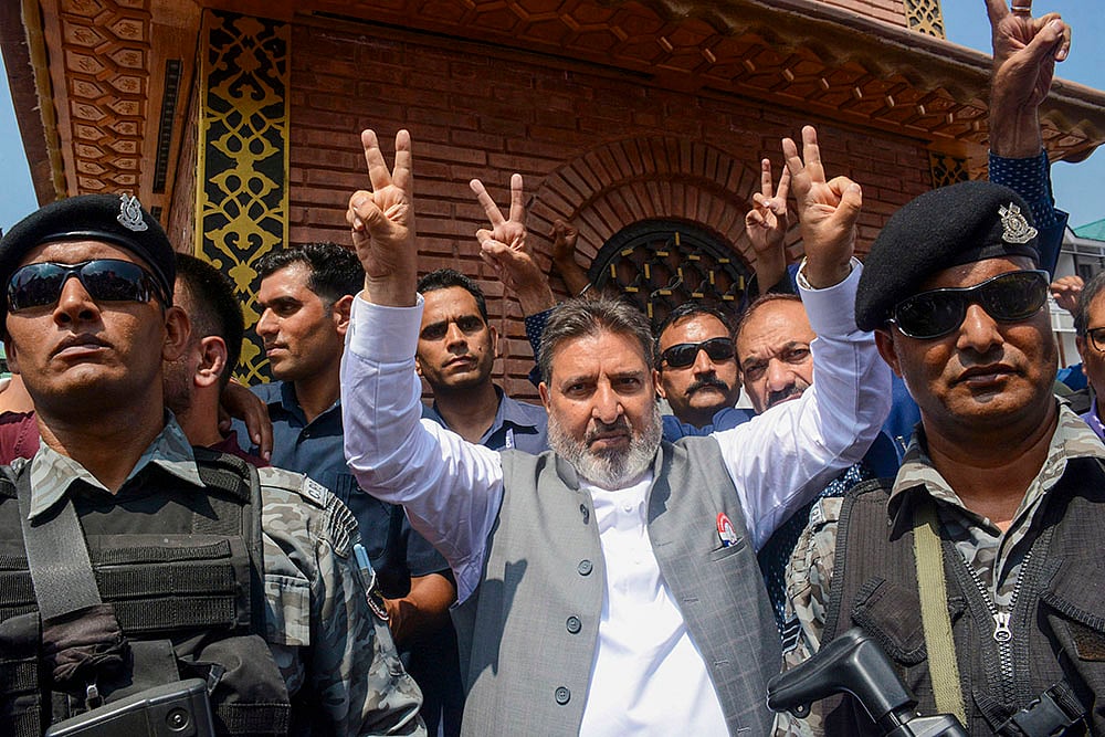 2024 J-K Assembly polls: JKAP Founding President Altaf Bukhari files nomination