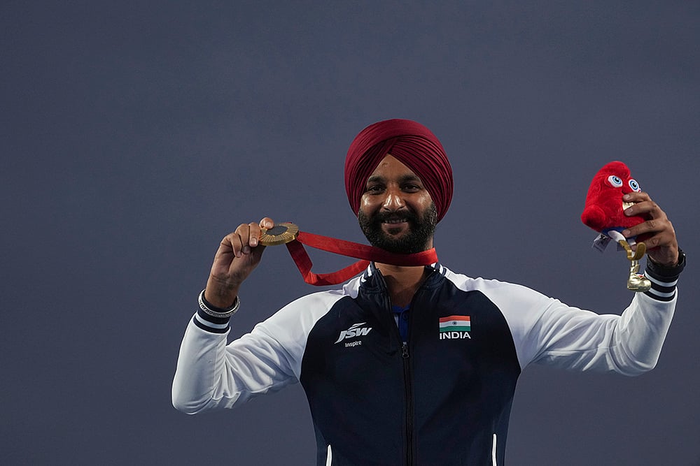 2024 Paris Paralympic Games Para Archery_Harvinder Singh won Gold in Individual Recurve Open_5