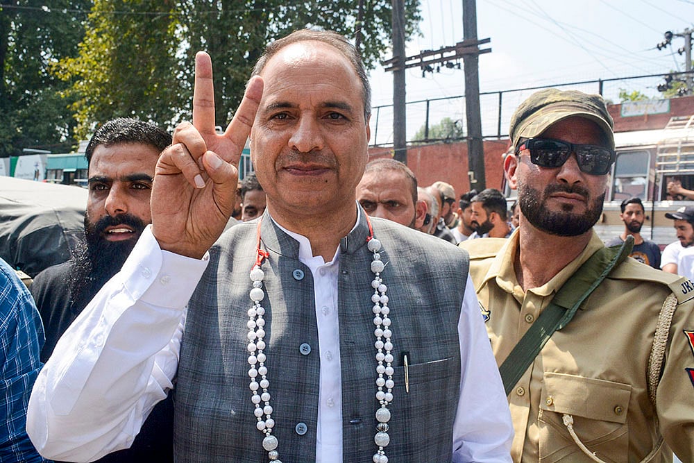 2024 J-K Assembly polls:  JKAP candidate Ashraf Mir files nomination
