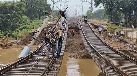 Damage from rains in Telangana | 