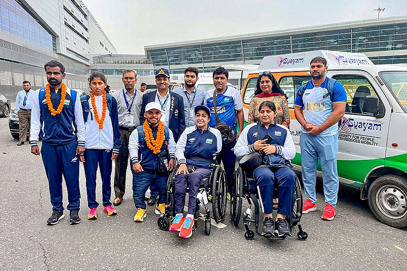 Indian Paralympics contingent