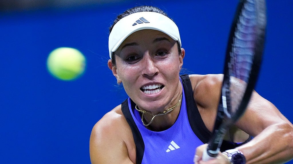 AP/Eduardo Munoz Alvarez : Jessica Pegula Vs Barbora Krejcikova Live Score, US Open 2025 Quarter-Final