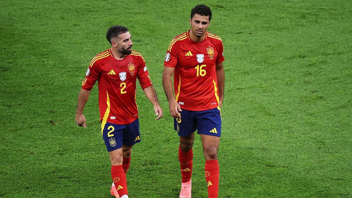 Spain duo Dani Carvajal and Rodri.