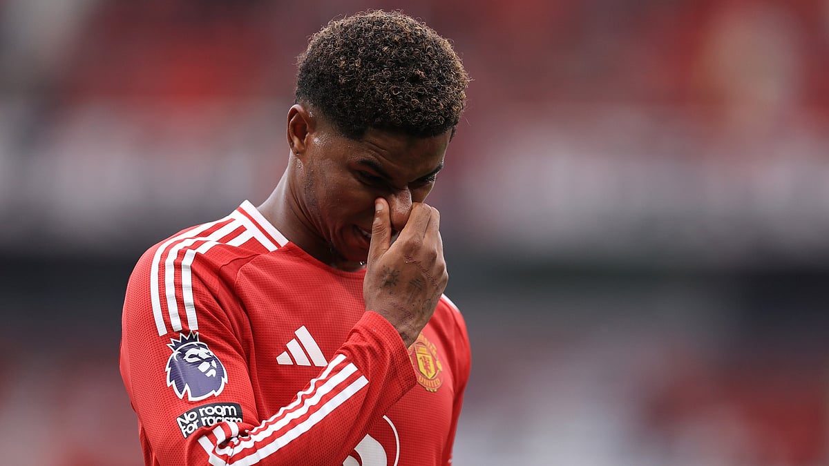 Manchester United forward Marcus Rashford - null