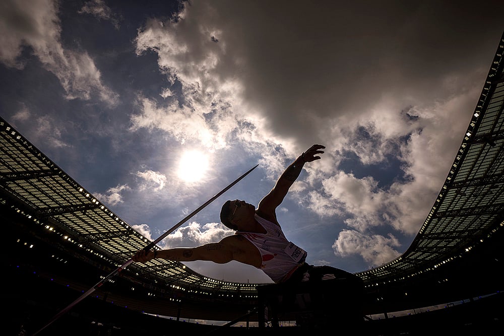 2024 Paris Paralympic games Day 7_Mens Javelin Throw F34 Final 