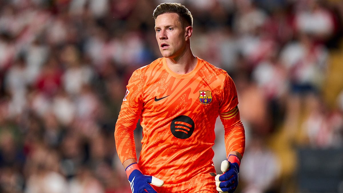 Barcelona goalkeeper Marc-Andre ter Stegen