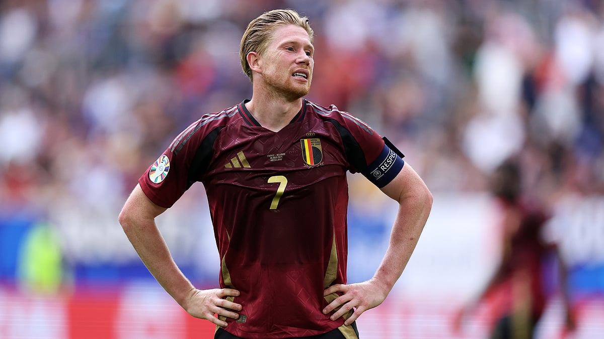 Kevin De Bruyne reacts to Belgium's Euro 2024 exit - null