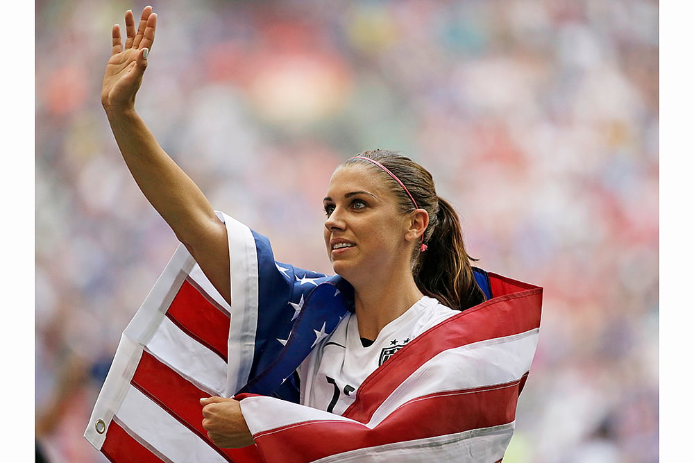 Football - US Women Soccer Player Alex Morgan Retires_7