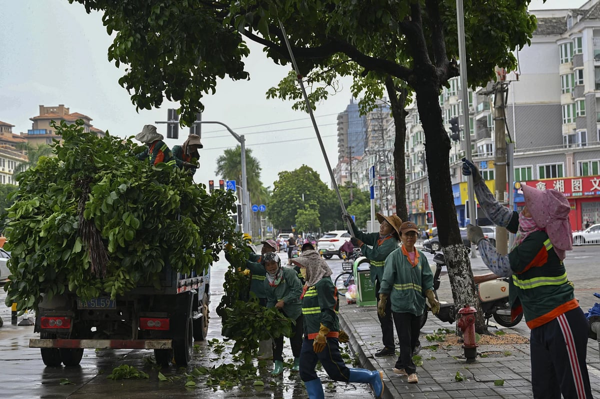 Yagi, China, Storm