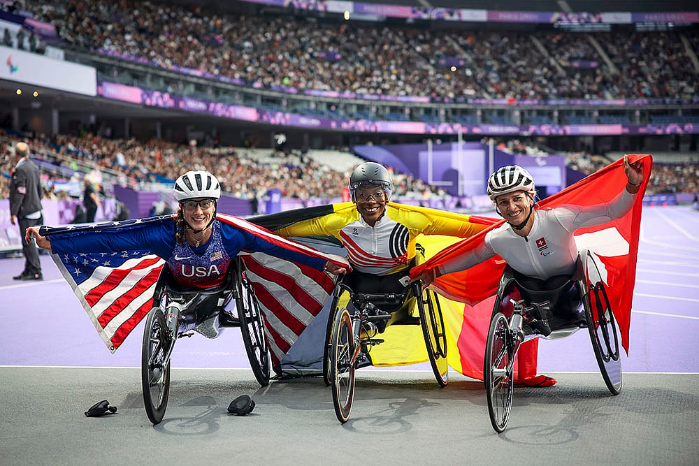 2024 Paris Paralympics Games Day 8_Athletics womens 400 m. T54 