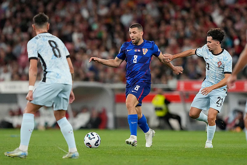 Portugal vs Croatia - Croatias Mateo Kovacic during the UEFA Nations League soccer match
