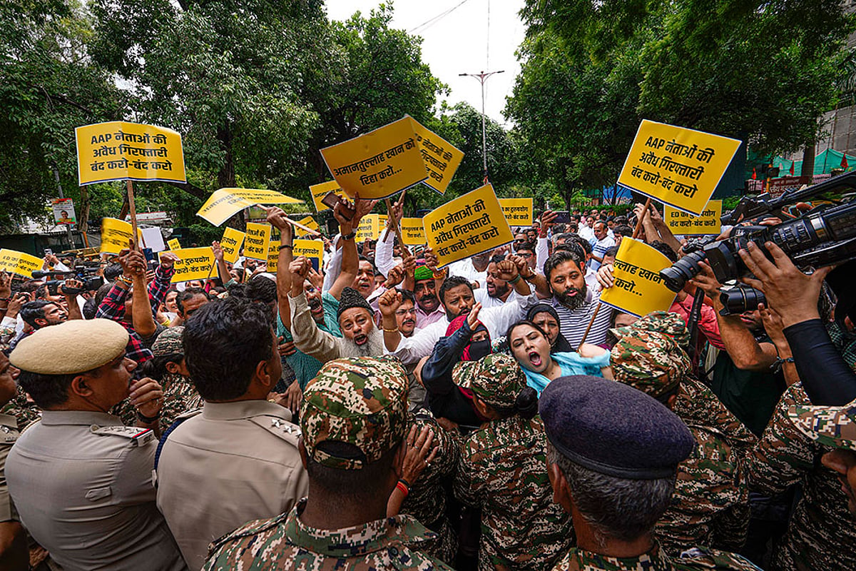 AAP protest