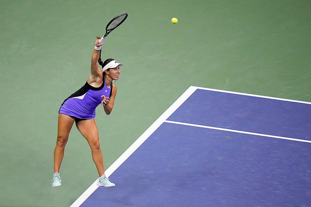 2024 US Open Tennis Championships Semifinal Jessica Pegula vs Karolina Muchova_6