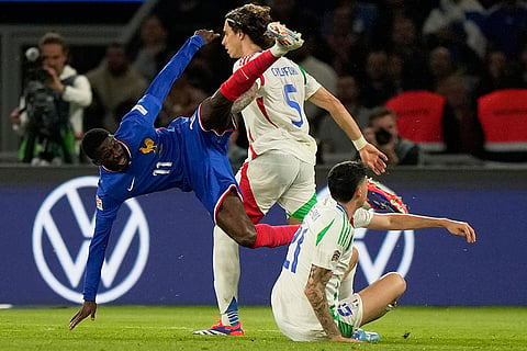 France's Ousmane Dembele