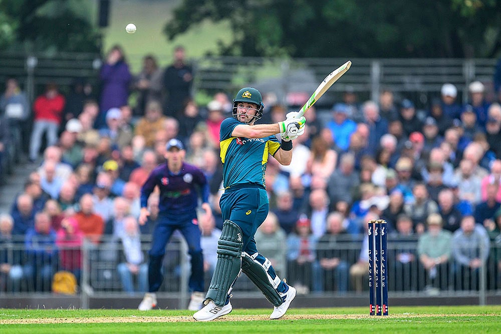 Photo: Malcolm Mackenzie/PA via AP : Australia vs Scotland