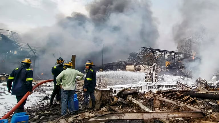 PTI : Factory blast at Himachal Pradesh's Shimla