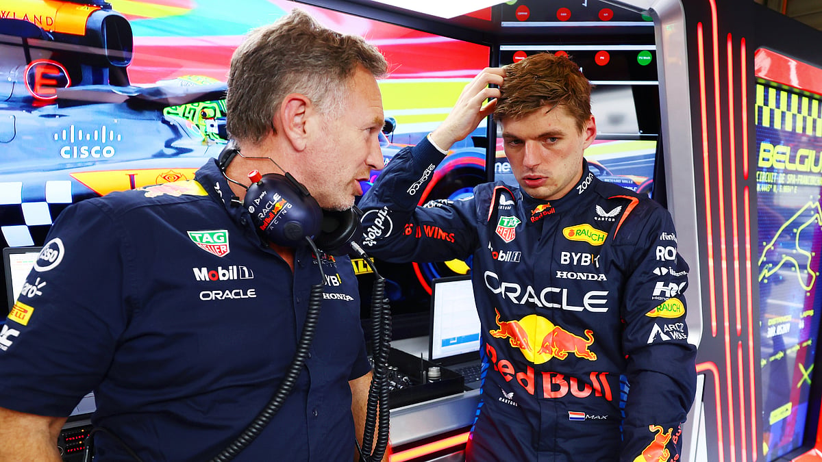 Christian Horner has praised Max Verstappen for his attitude during Red Bull's recent struggles - null
