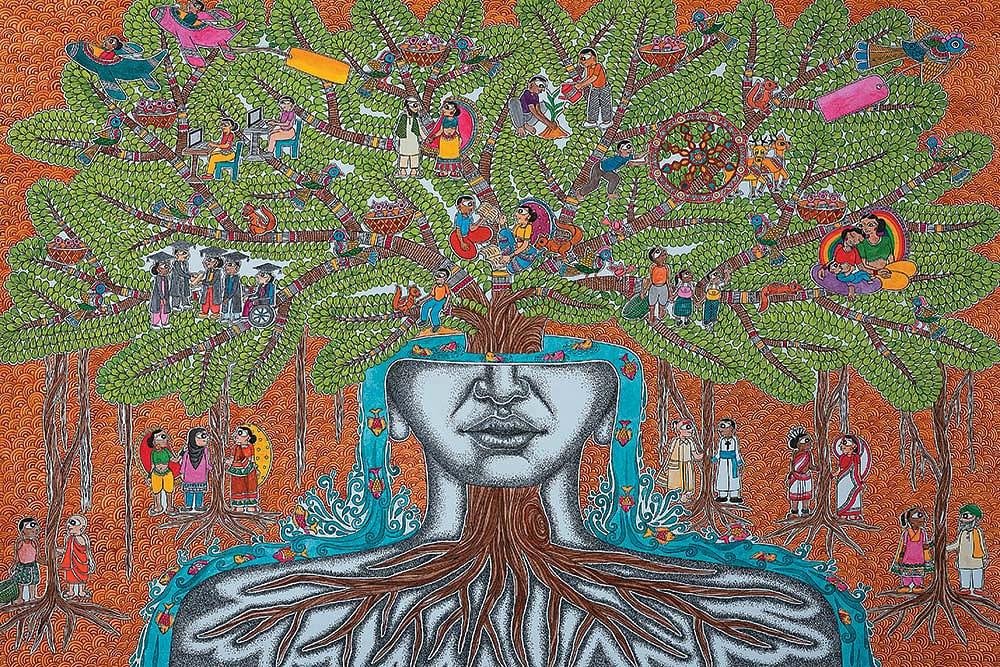 Untitled: Artwork by Malvika Raj